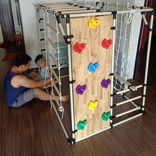 Xà đu đa năng Kenbo leo núi full công năng cho trẻ thỏa sức sáng tạo vận động