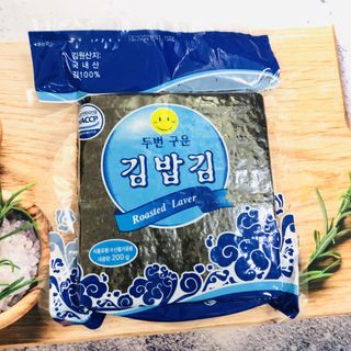 RONG BIỂN 100 LÁ CUỘN CƠM (THÙNG 80 GÓI)