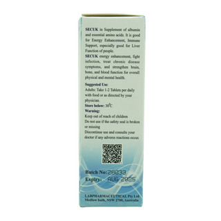 SECUK – Bổ sung albumin cho cơ thể, phục hồi sức khỏe cho người ốm