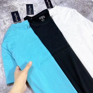 ÁO THUN CỔ TRÒN DẬP CT 497
