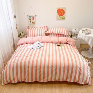 Bộ Ga Giường Full Set Cotton Korea Đủ Kích Thước Trải Nệm 4 Món - SET VỎ CHĂN
