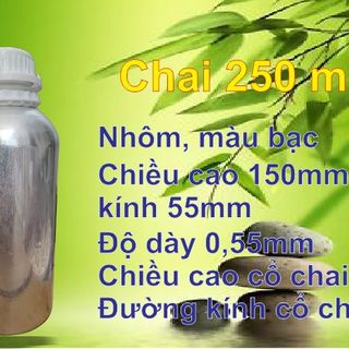 Lọ nhôm, vỏ chai nhôm, chai nhôm, đựng tinh dầu, hóa chất tại Hà Nội