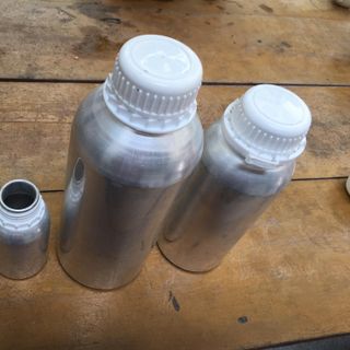 Lọ nhôm, vỏ chai nhôm, chai nhôm, đựng tinh dầu, hóa chất tại Hà Nội