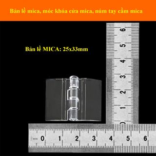 bản lề mica, phụ kiện mica gia công hộp mica, lồng thú cưng