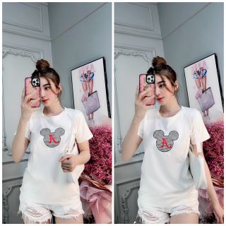 Áo thun thái chuyên sỉ form dưới 65kg đầu chuột chữ Xưởng may YoYo chuyên sỉ áo thun thái