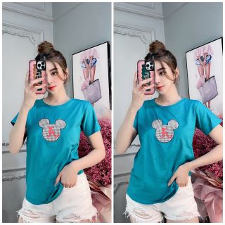 Áo thun thái chuyên sỉ form dưới 65kg đầu chuột chữ Xưởng may YoYo chuyên sỉ áo thun thái