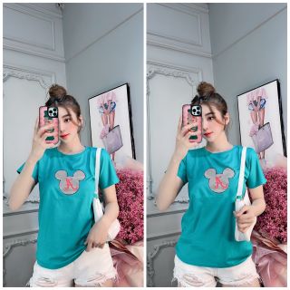 Áo thun thái chuyên sỉ form dưới 65kg đầu chuột chữ Xưởng may YoYo chuyên sỉ áo thun thái