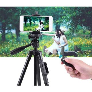 Chân máy ảnh Tripod 3388 cao cấp bluetooth, quay phim chup ảnh cực tốt