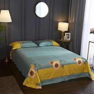 Bộ Ga Giường Và Vỏ Gối Cotton Poly Cao Cấp Mềm Mịn CHƯA GỒM CHĂN Đủ Kích Thước - KiMi Decor HCM