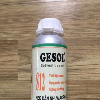 Keo Dán Mica, keo mica, keo Khô Nhanh, Trong Suốt #Gesol S12