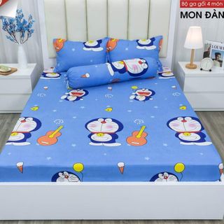 Bộ Ga Giường Và Vỏ Gối Cotton Korea HÀNG NHẬP Cao Cấp Mềm Mịn CHƯA GỒM CHĂN CP11 - KiMi Decor