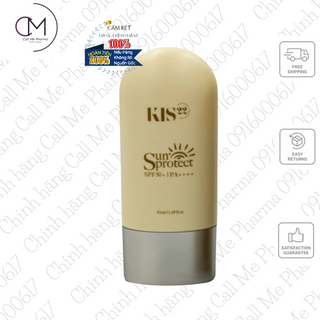 Kem Chống Nắng KIS 22 Sun Protect - Chống tia UV SPF 50+ PA ++++ Hàng Chính Hãng KIS22