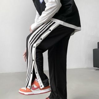 Quần ống rộng 16 nút nam nữ măc form dưới 68kg