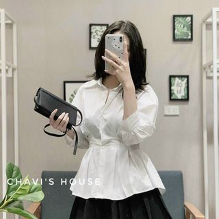 Chuyên sỉ áo sơ mi chiết eo Xưởng may YoYo chuyên sỉ thun thái