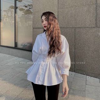 Chuyên sỉ áo sơ mi chiết eo Xưởng may YoYo chuyên sỉ thun thái