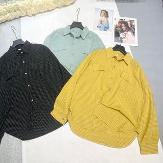 Chuyên sỉ áo sơ mi kẻ caro hai túi nắp Xưởng may YoYo chuyên sỉ thun thái