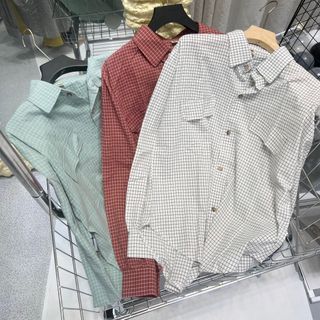 Chuyên sỉ áo sơ mi kẻ caro hai túi nắp Xưởng may YoYo chuyên sỉ thun thái
