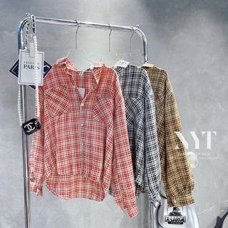 Chuyên sỉ áo sơ mi kẻ caro Xưởng may YoYo chuyên sỉ thun thái