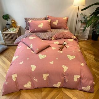 HCM - Bộ Set Ga Giường Và Vỏ Gối Cotton Korea Đủ Kích Thước Cho Homestay, Khách Sạn, Căn Hộ CHƯA GỒM CHĂN - KiMi Decor HCM