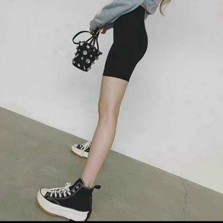 Quần ngố biker nữ tôn dáng siêu đẹp chất thun cotton co giản tốt