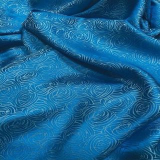 Vải lụa tơ tằm hoa hồng Palacesilk, dệt thủ cộng, khổ vải 90cm