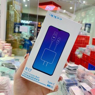 Bộ sạc nhanh 4A Oppo R15 chân Micro, R17 chân Typec chuẩn 3.0 zin new Full Box