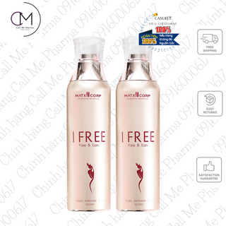 Dung dịch vệ sinh phụ nữ I Free 120ml (dùng 3-6 tháng), sản phẩm dành cho các chị em đã khám phụ khoa tốn nhiều tiền đi nhiều nơi mà chưa khỏi