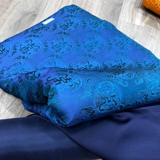 Vải lụa tơ tằm thọ dơi Palacesilk, dệt thủ công, khổ vải 90cm