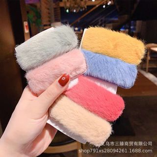 Kẹp Tóc Vải Lông mềm mịn