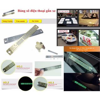 THANH BẢNG SỐ ĐIỆN THOẠI Ô TÔ