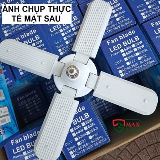 Bóng Đèn Led 4 Cánh Siêu Sáng Tỏa Rộng 360độ