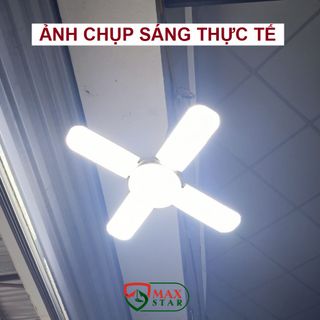 Bóng Đèn Led 4 Cánh Siêu Sáng Tỏa Rộng 360độ