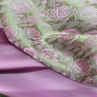 Vải lụa tơ tằm hồng thọ Palacesilk, dệt thủ công, khổ vải 90cm