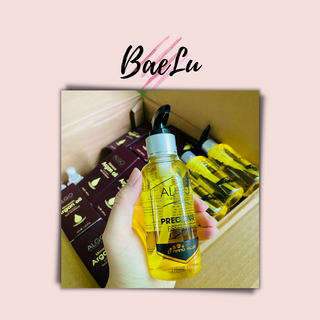 Tinh dầu dưỡng tóc keratin phục hồi tóc Algo giúp giảm khô xơ, gãy rụng, duỡng tóc thơm lâu, không gây bết tóc 150ml