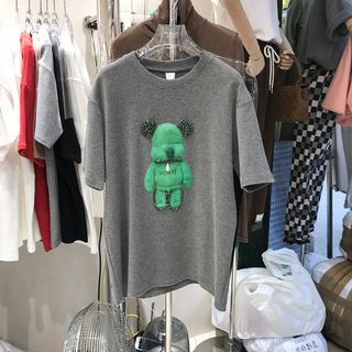Áo thun đính đá PoPoBe cực cool cho nam và nữ ( Giá Tận Xưởng)