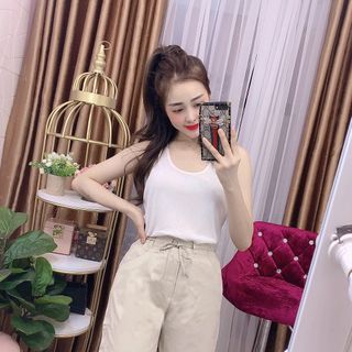 MÀU NGẪU NHIÊN QUẦN LỬNG ỐNG RỘNG KAKI NỮ THỜI TRANG (45-60KG)