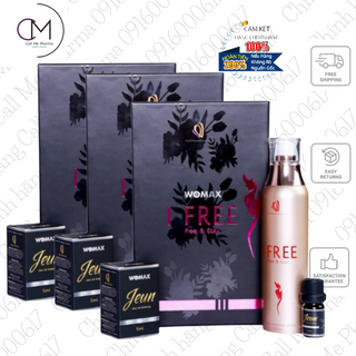 Combo dung dịch vệ sinh phụ nữ I Free 120ml & nước hoa Jeun vùng kín (dùng 3-6 tháng), sản phẩm dành cho các chị em đã khám phụ khoa tốn nhiều tiền đi nhiều nơi mà chưa khỏi