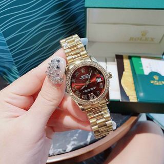 ĐỒNG HỒ RROLEX NỮ DÂY ĐÚC LA MÃ