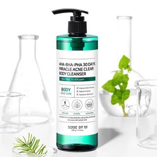 SỮA TẮM TRỊ MỤN LƯNG AHA-BHA-PHA 30 DAY MIRACLE ACNE CLEAR BODY CLEANSER 400G - SOME BY MI