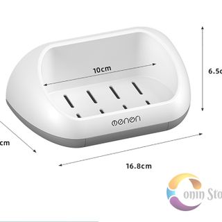 Khay Đựng Xà Phòng Dán Tường OENON, Chất Liệu Nhựa ABS Cao Cấp (Tặng Kèm Miếng Dán)