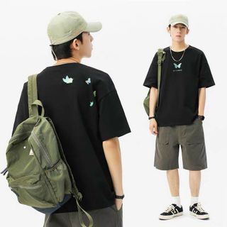 Áo thun in phản quang 7 màu bướm form dưới 70kg