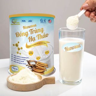 Sữa NANOSUA Đông trùng hạ thảo tăng cường sức đề kháng Hộp 400gr