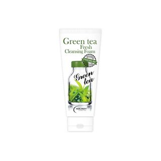 SỮA RỬA MẶT TRÀ XANH LÀM TRẮNG, GIẢM MỤN GREEN TEA FRESH CLEANSING FOAM 100ML - HOLIKEY