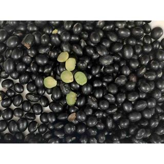 đậu đen xanh lòng[ loại hạt nhỏ nhà trồng]1 bịt 1kg