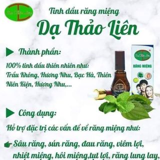 Tinh dầu răng miệng Dạ Thảo Liên giá sỉ