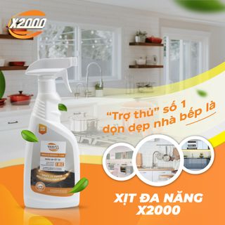 Xịt Tẩy Rửa Đa Năng X2000 Bán Sỉ - Bán Buôn giá sỉ