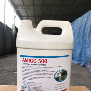 AMIGO 500 - Thảo dược dạng nước trị kí sinh trùng, tẩy nấm nhớt trên tôm cá giá sỉ