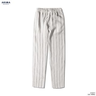QUẦN LINEN DÀI AKUBA 013013