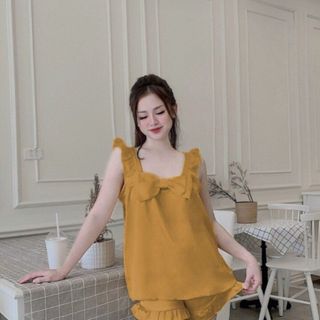 Đồ bộ LỤA ĐÙI MÀU MỀM MÁT DỄ THƯƠNG thời trang