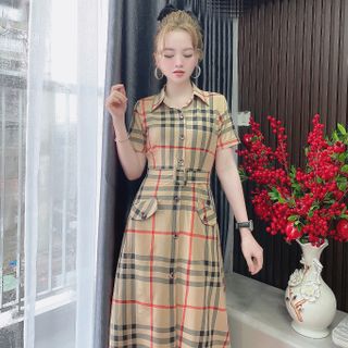 Váy kẻ BBR cổ Đức